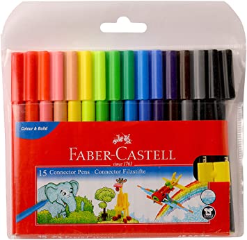 Faber Castel Connector Pen Set of 15 153015/153016
